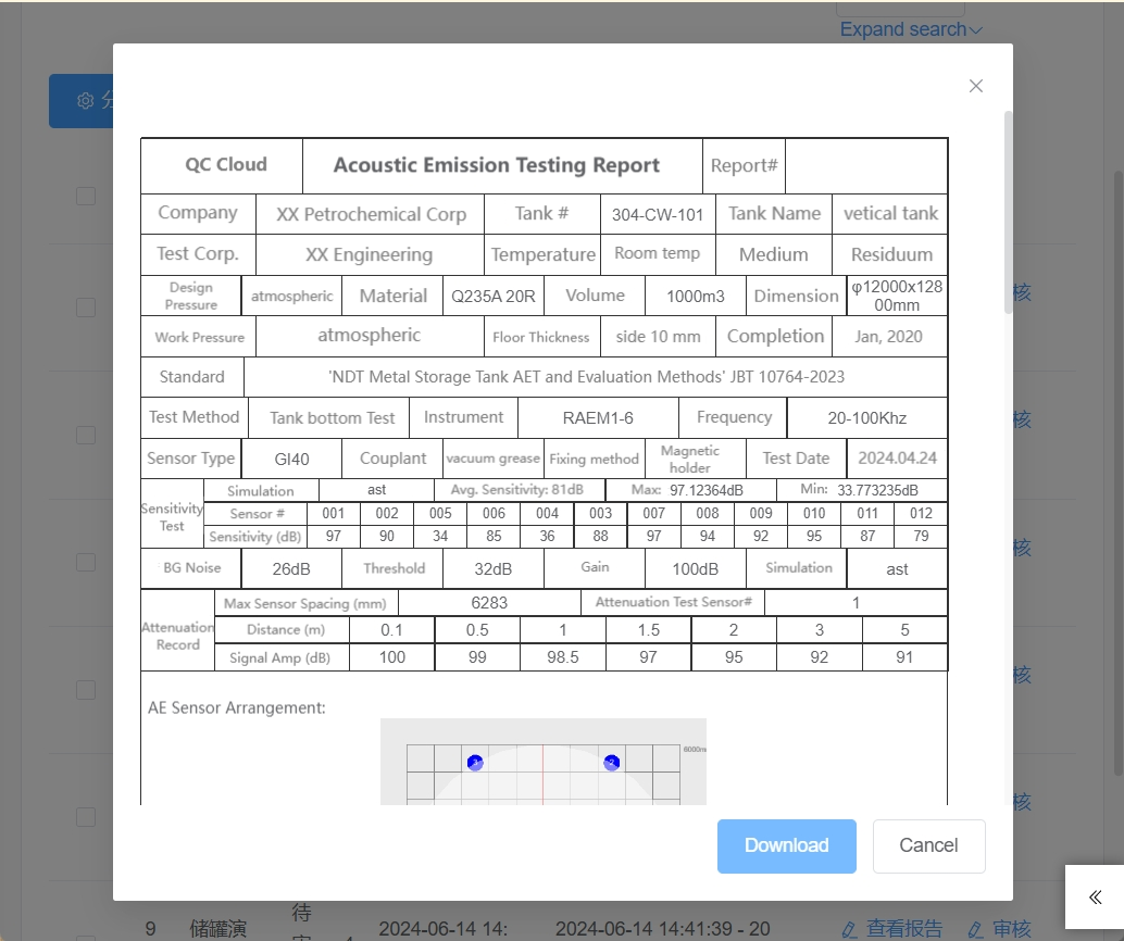 Aboveground Storage Tank (AST) Bottom Plate Corrosion Detection/ Monitoring
