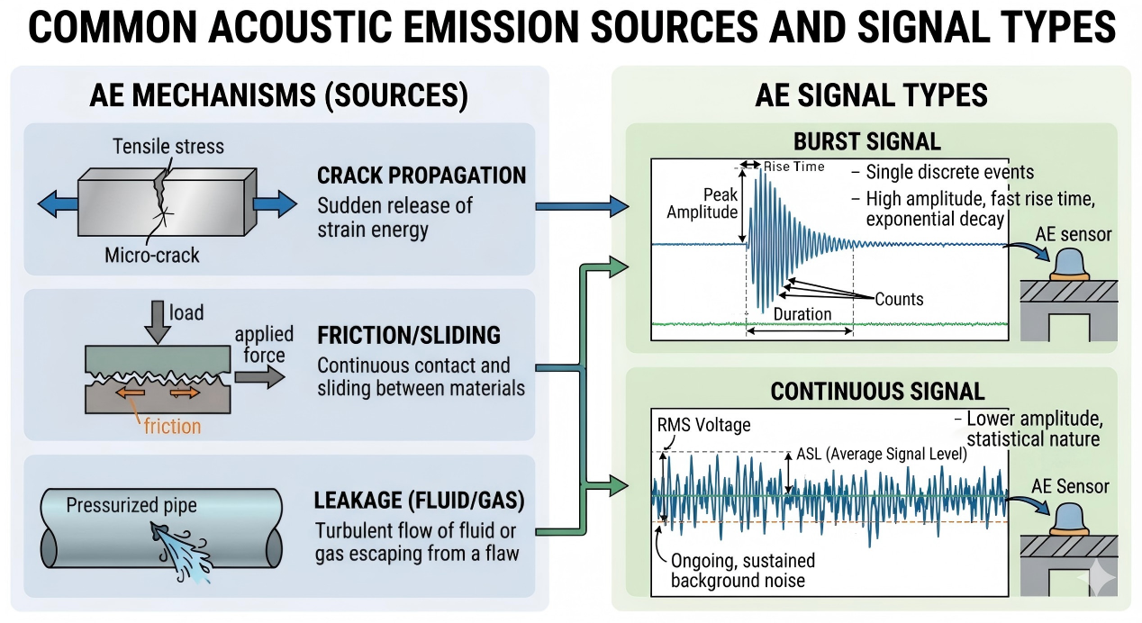 ae physical mechanisms
