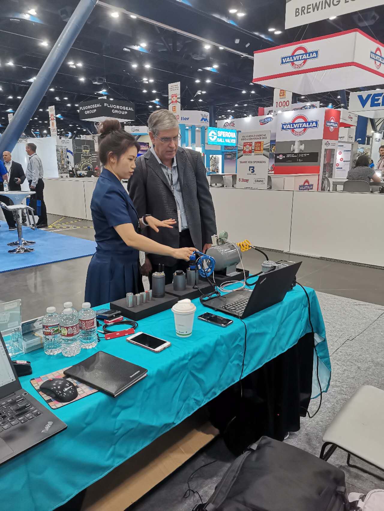valve_leakage_monitoring_system_in_VALVE_WORLD_EXPO_AMERICAS_exhibition6